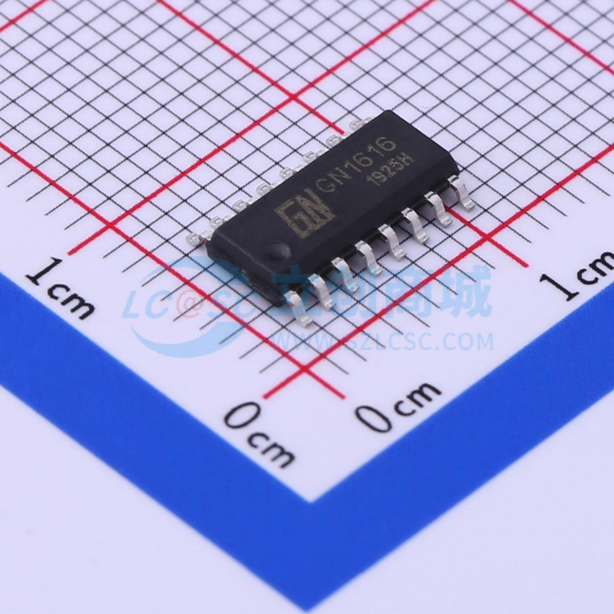 IC điều khiển LED 7 đoạn GN1616 GN SOP-16 1V - Techcore Việt Nam