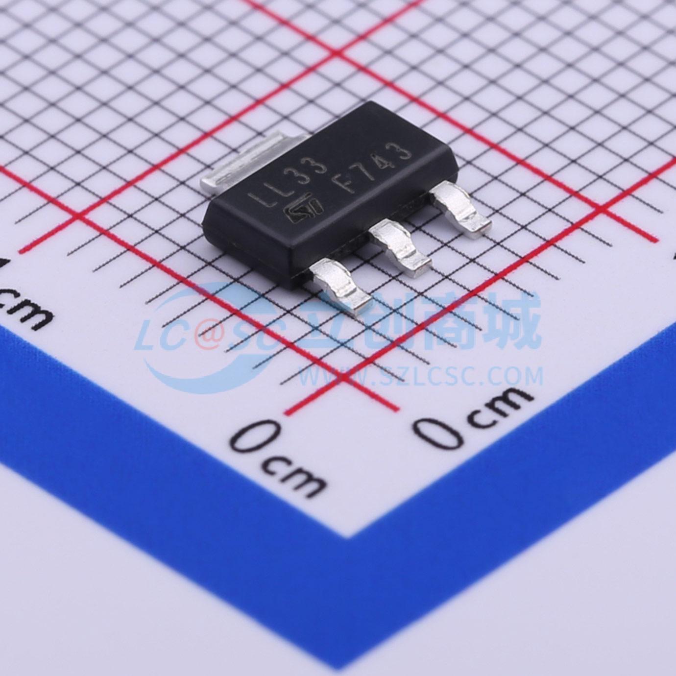 IC ổn áp tuyến tính LDO LDL1117S33R STMicroelectronics SOT-223-4 - Techcore Việt Nam