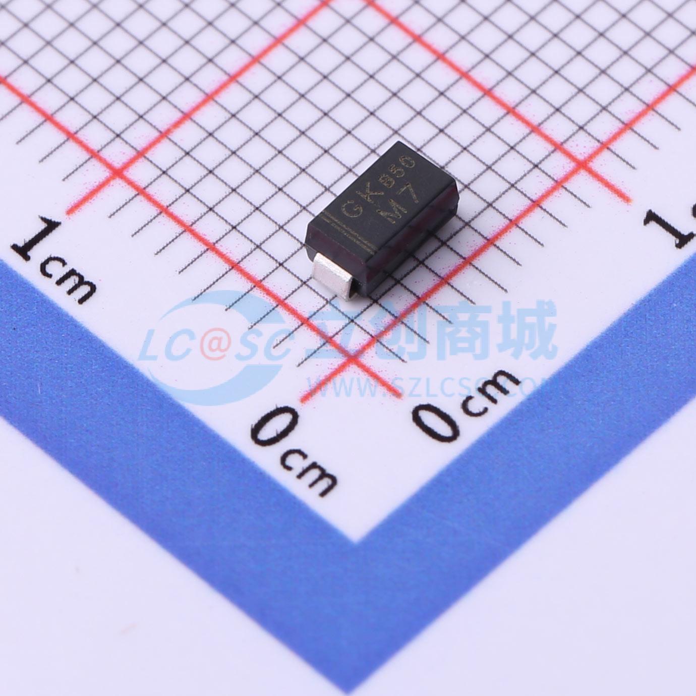 Diode thông dụng M7 GOODWORK 1.1V@1A - Techcore Việt Nam