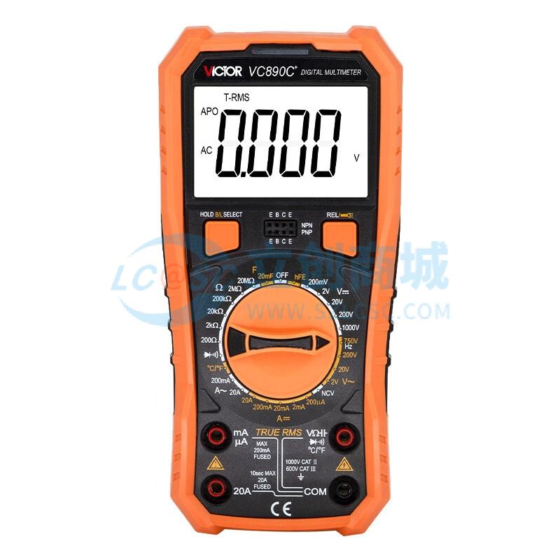 Đồng hồ vạn năng VC890C+ VICTOR NCV Kiểm tra diode - Techcore Việt Nam