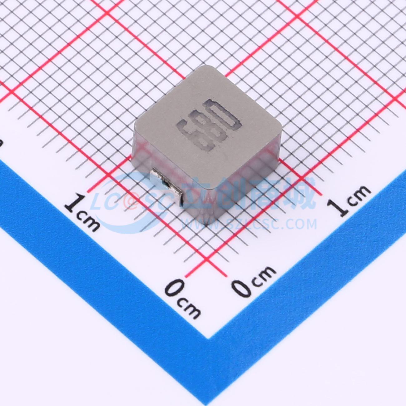 Cuộn Cảm Công Suất ZEMS0850-680M ZE SMD,8.5x8mm 68uH 2A ±20% - Techcore Việt Nam