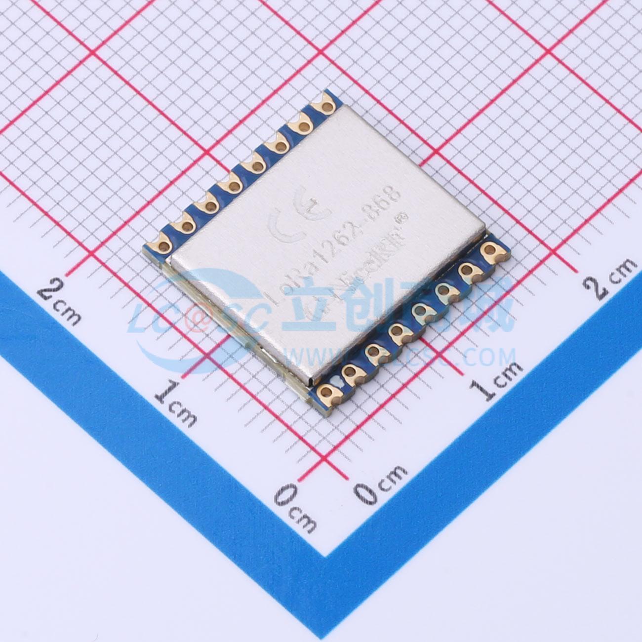 Module LoRa LORA1262-868TCXO G-NiceRF SMD 16x16mm LoRa, GFSK, FSK - Techcore Việt Nam
