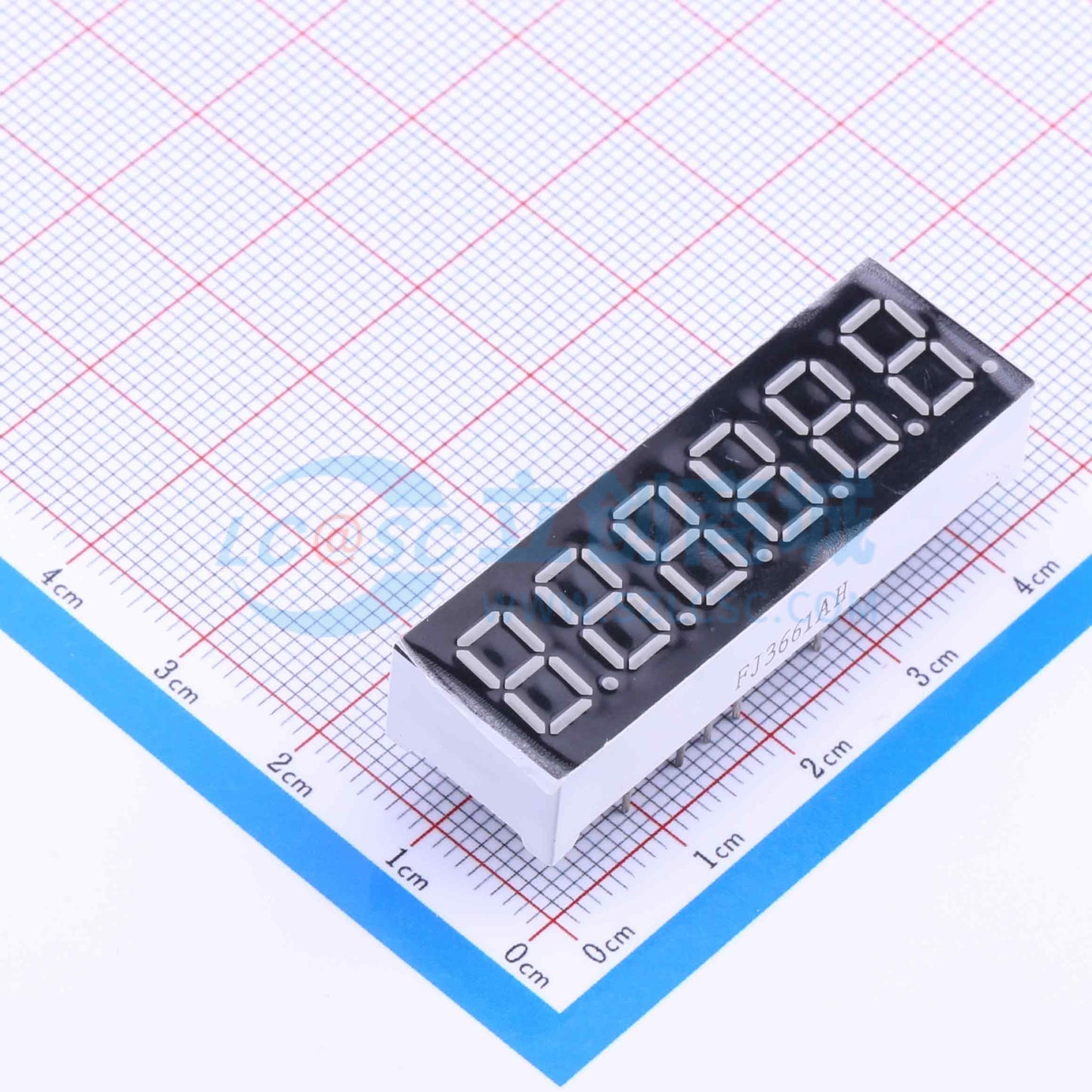 LED 7 đoạn FJ3661AH Cathode chung - Techcore Việt Nam