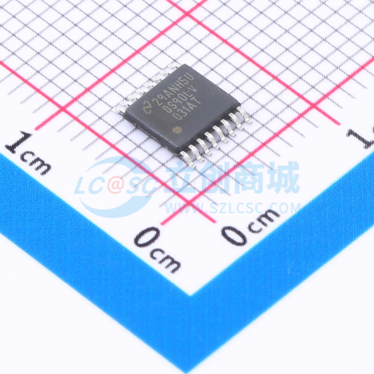 Linh kiện điện tử DS90LV031ATMTCX/NOPB Texas Instruments TSSOP-16 - Techcore Việt Nam