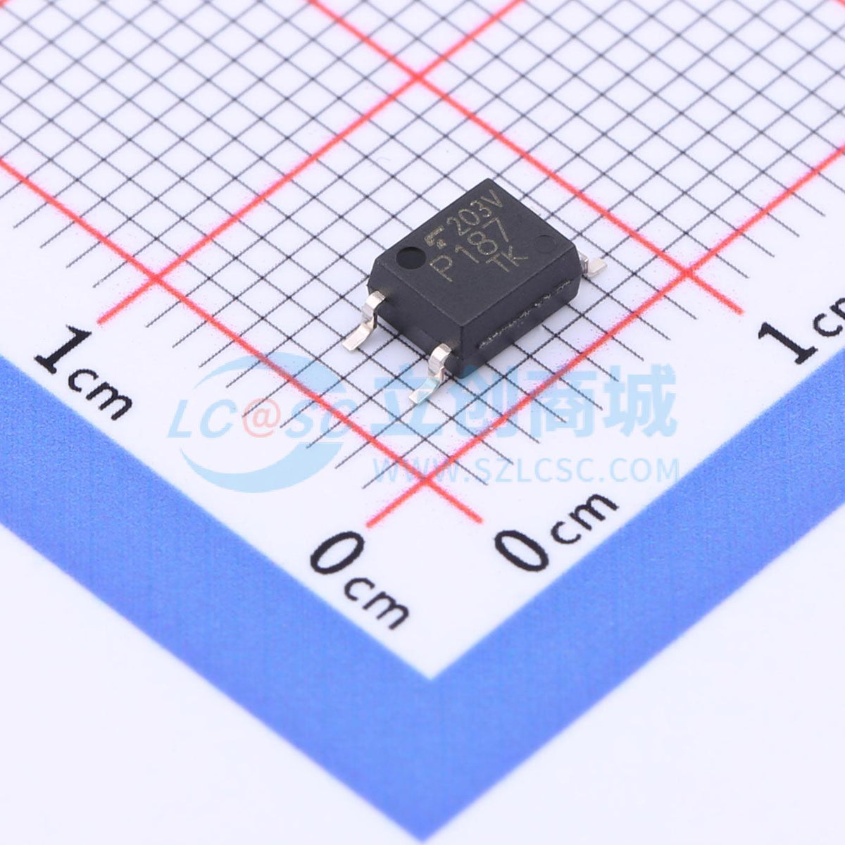 Optocoupler transistor TLP187(V4-TPL,E TOSHIBA SOP-4-2.54mm 1.25V - Techcore Việt Nam