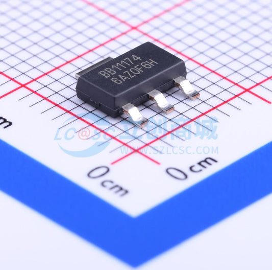 REG1117-3.3/2K5 IC ổn áp tuyến tính LDO - Techcore Việt Nam