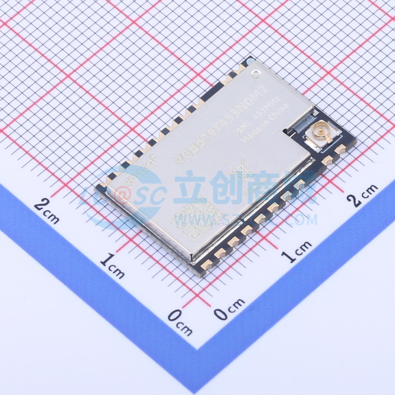 Module RF VGdd79T433N0M2 Vollgo SMD 24x16mm 433MHz - Techcore Việt Nam