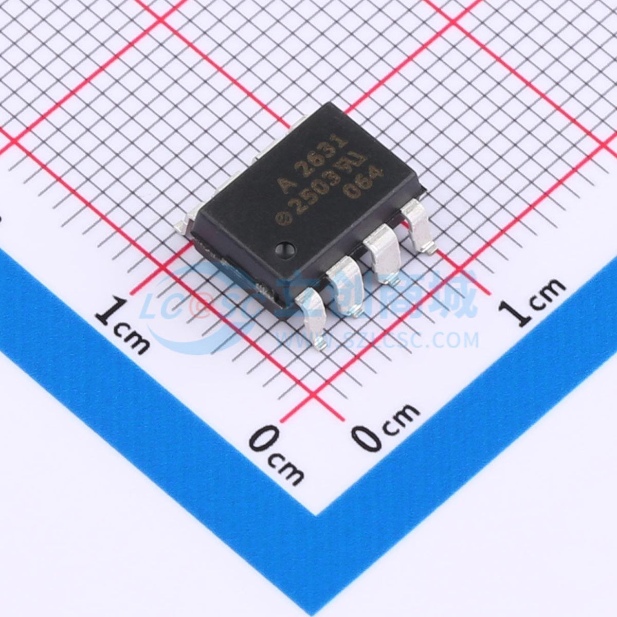 Optocoupler logic HCPL-2631-500E Broadcom SMD-8P - Techcore Việt Nam