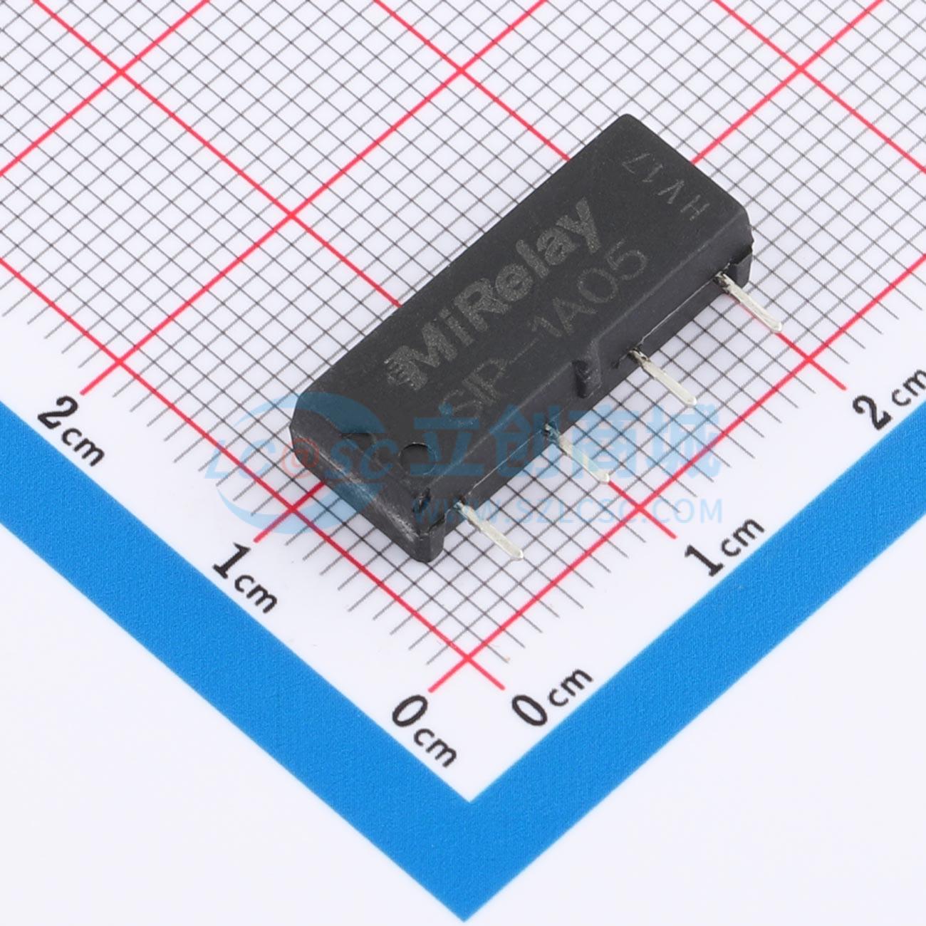 Rơ-le reed SIP-1A05 MiRelay THT - Techcore Việt Nam