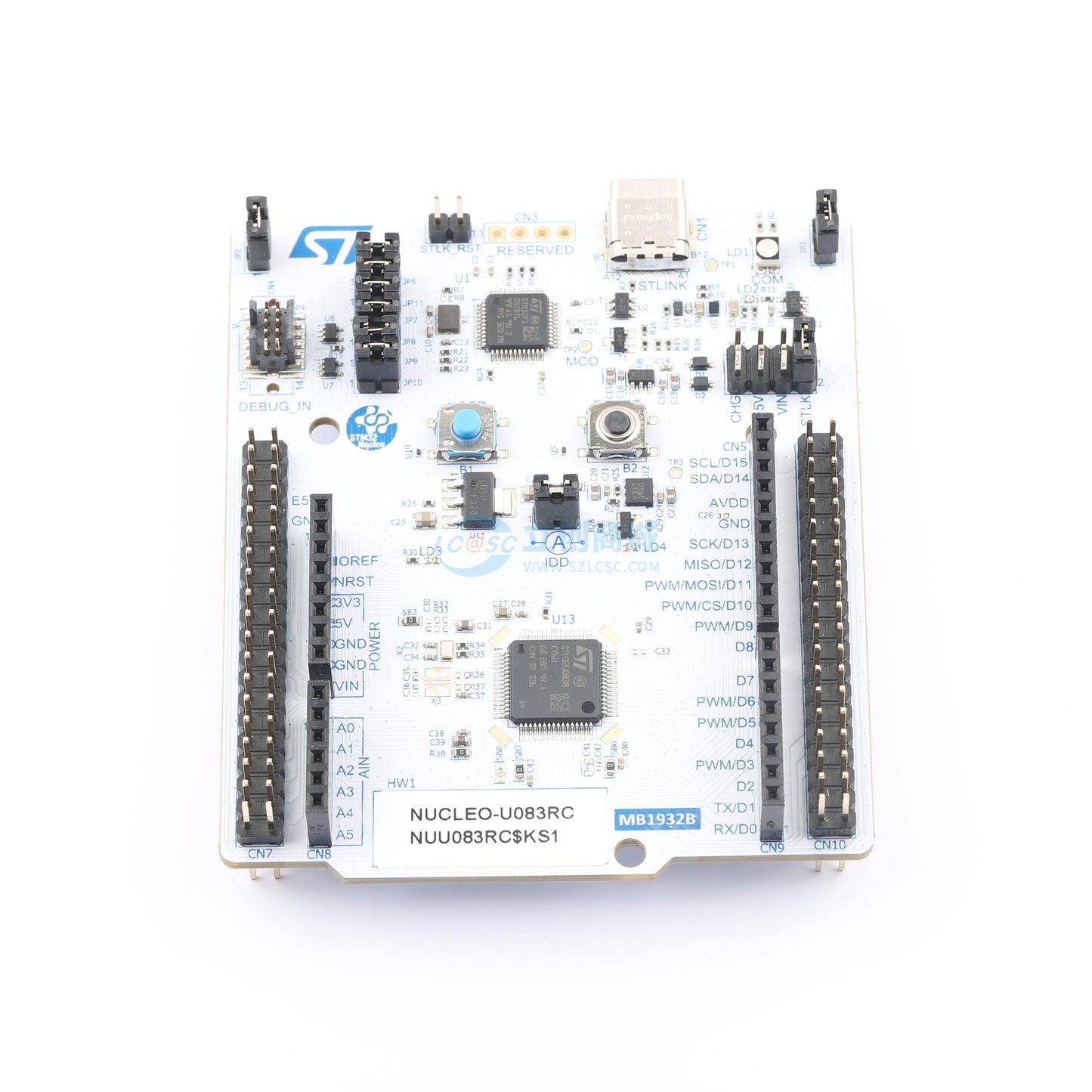 Bo mạch phát triển NUCLEO-U083RC ST - Techcore Việt Nam