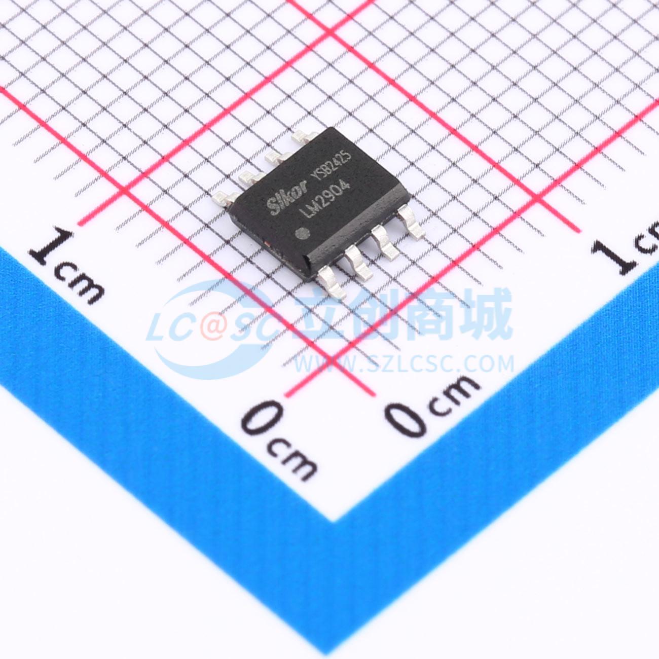 IC Khuếch Đại Thuật Toán LM2904 Slkor SOP-8 2 kênh - Techcore Việt Nam