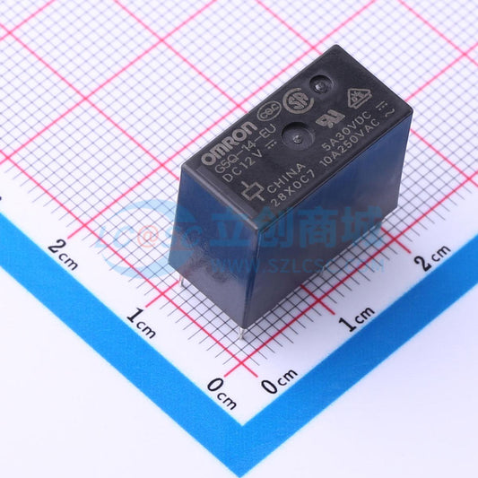 Rơ-le điện tử G5Q-14-EU DC12 OMRON 12V THT,20x10mm - Techcore Việt Nam