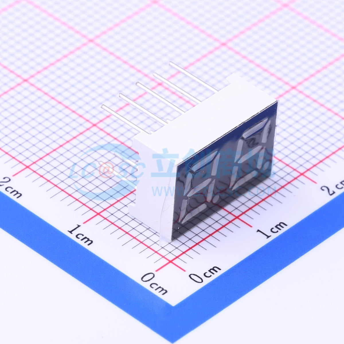LED 7 đoạn SLR0282DBA1BD SUNLIGHT Anode chung - Techcore Việt Nam