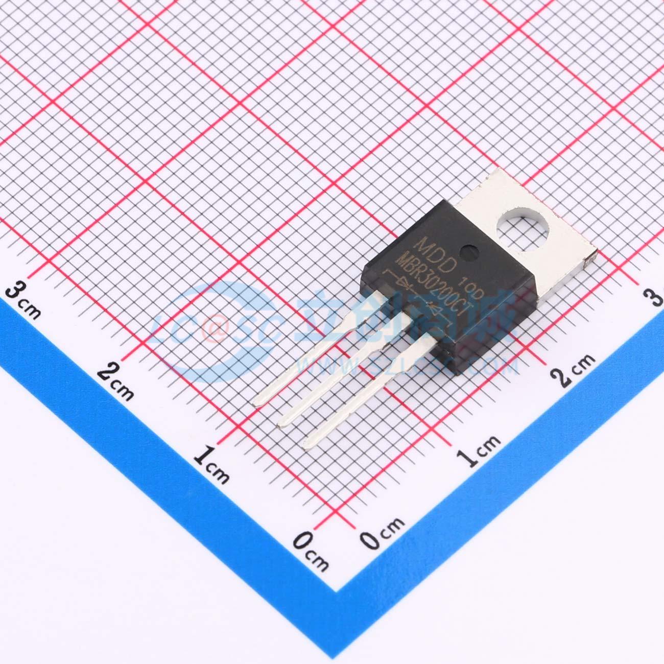 Diode Schottky MBR30200CT MDD TO-220AB 200V - Techcore Việt Nam