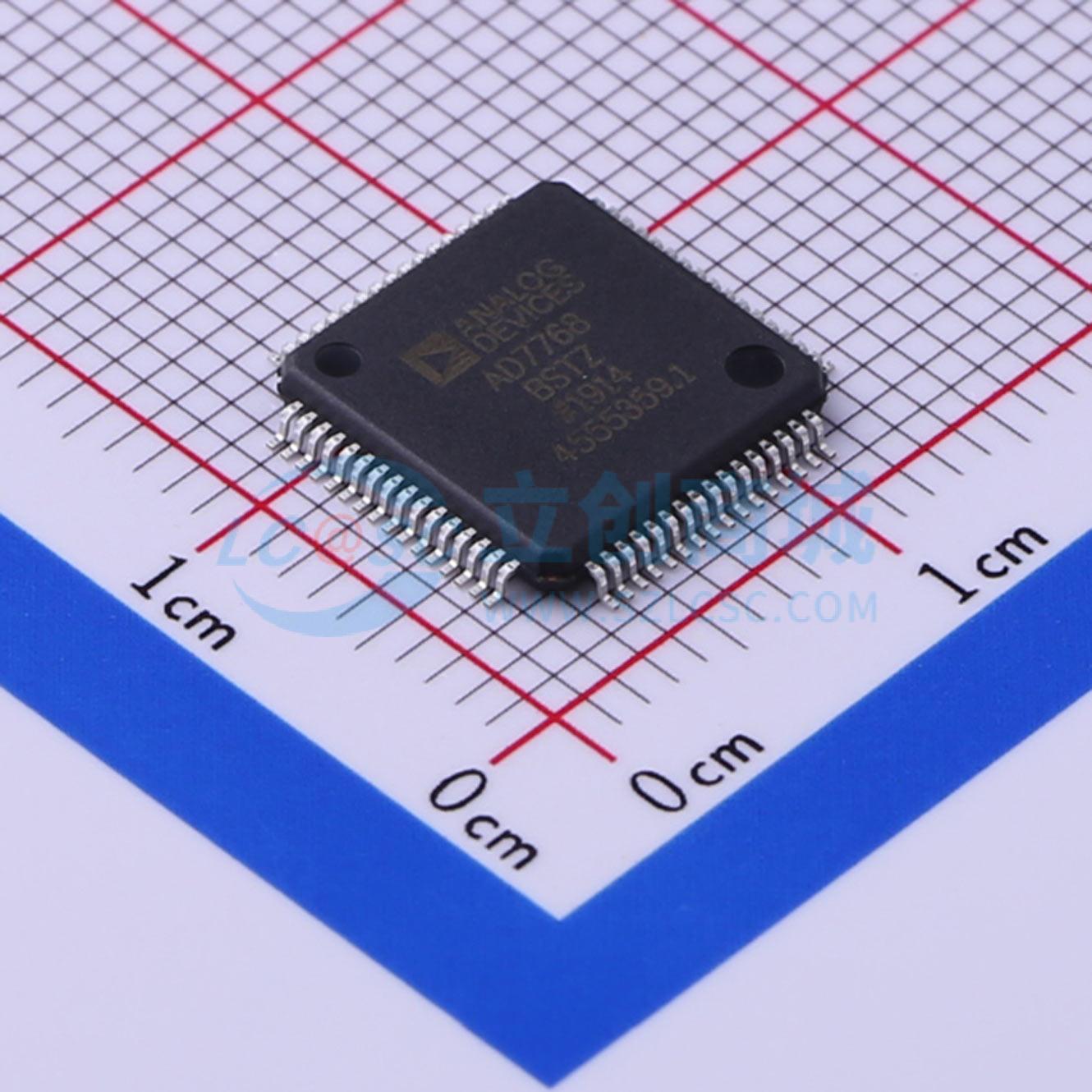IC ADC AD7768BSTZ LQFP-64(10x10) - Techcore Việt Nam