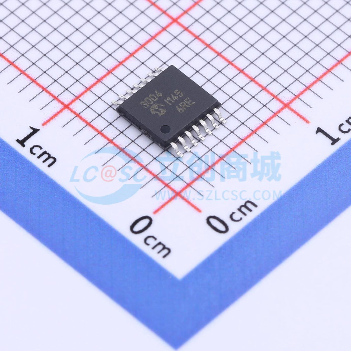 IC ADC MCP3004T-I/ST TSSOP-14 - Techcore Việt Nam