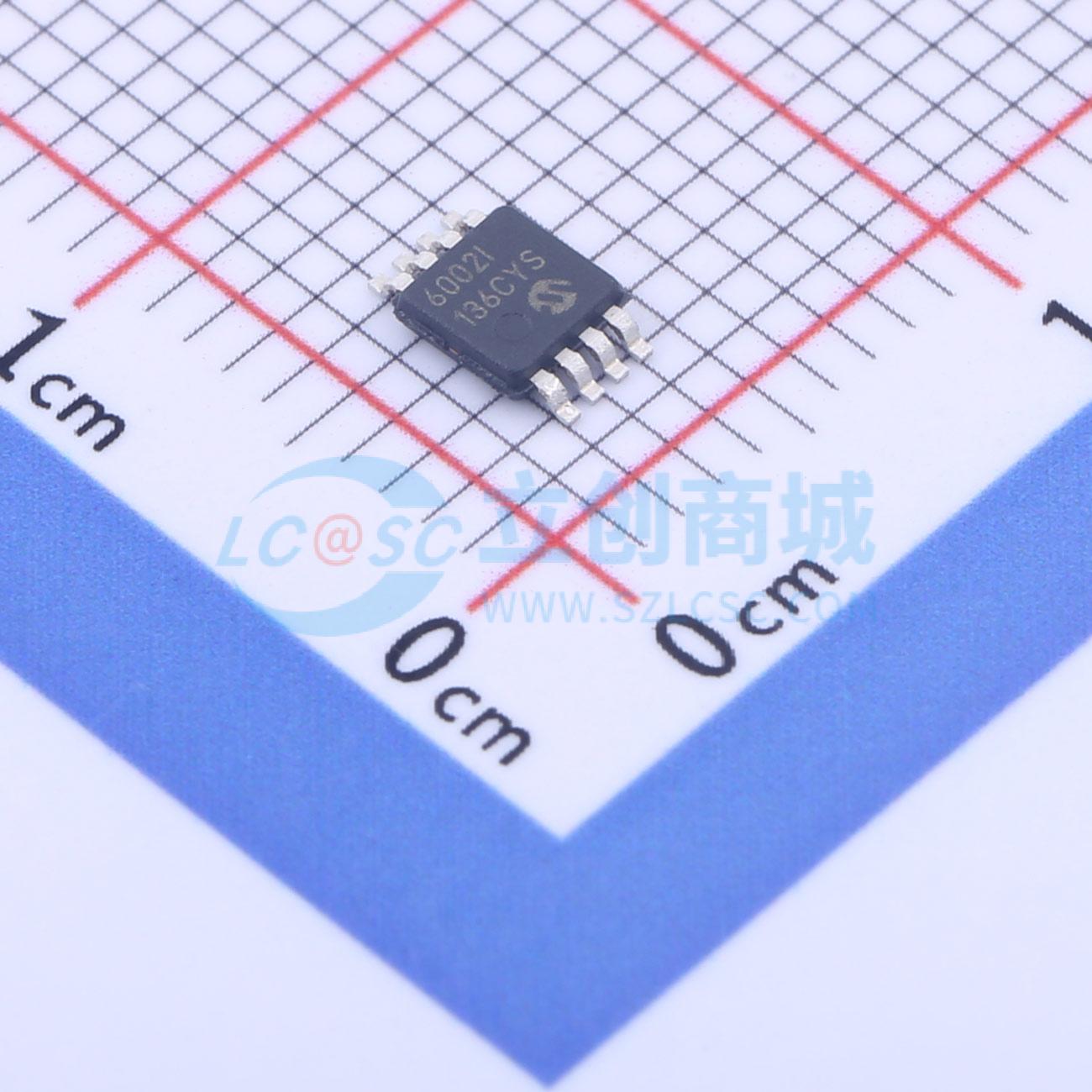 IC Khuếch Đại Thuật Toán MCP6002T-I/MS Microchip MSOP-8 2 kênh Rail-to-Rail 1 MHz - Techcore Việt Nam