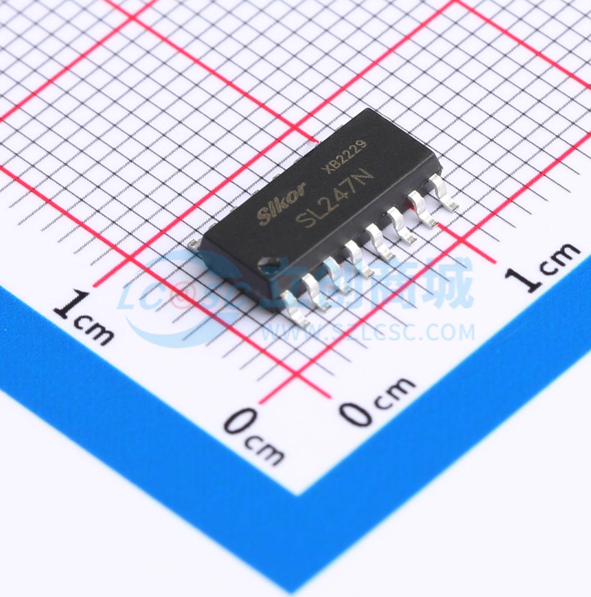 Optocoupler transistor SL247N Slkor SSOP-16 1.2V - Techcore Việt Nam