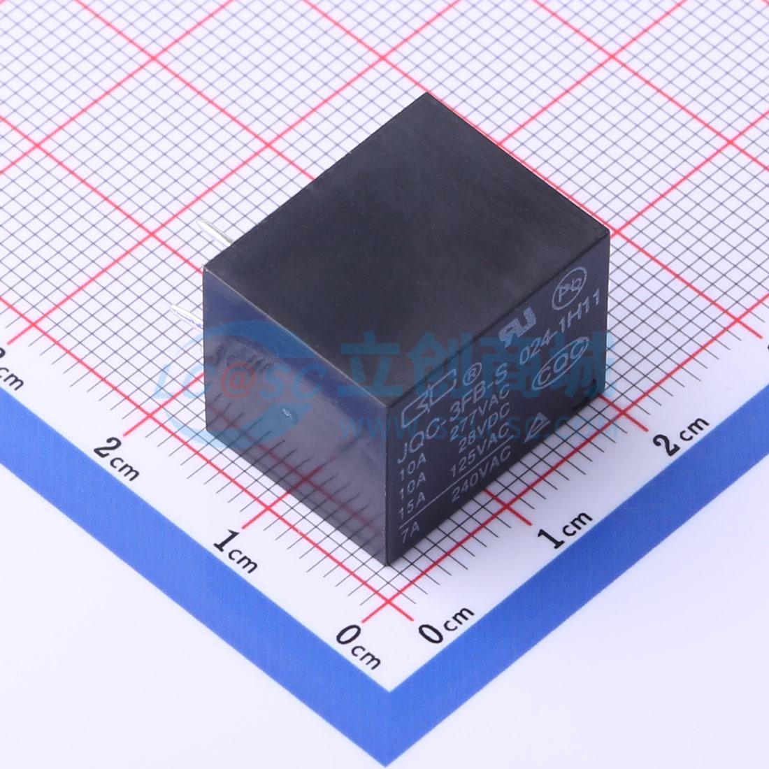 Rơ-le điện tử JQC-3FB-S/024-1H11 BC 24V THT,19x15.3mm - Techcore Việt Nam