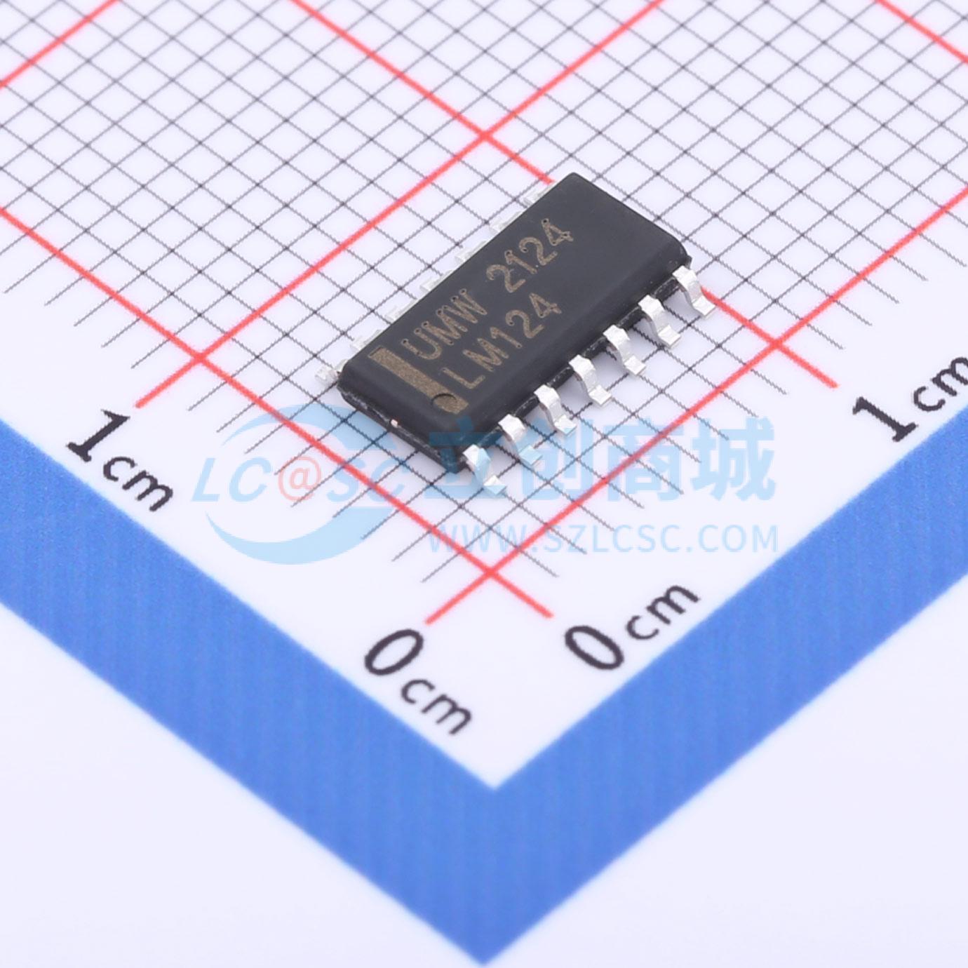 IC Khuếch Đại Thuật Toán LM124DR(UMW) SOP-14 4 kênh 1.2 MHz - Techcore Việt Nam