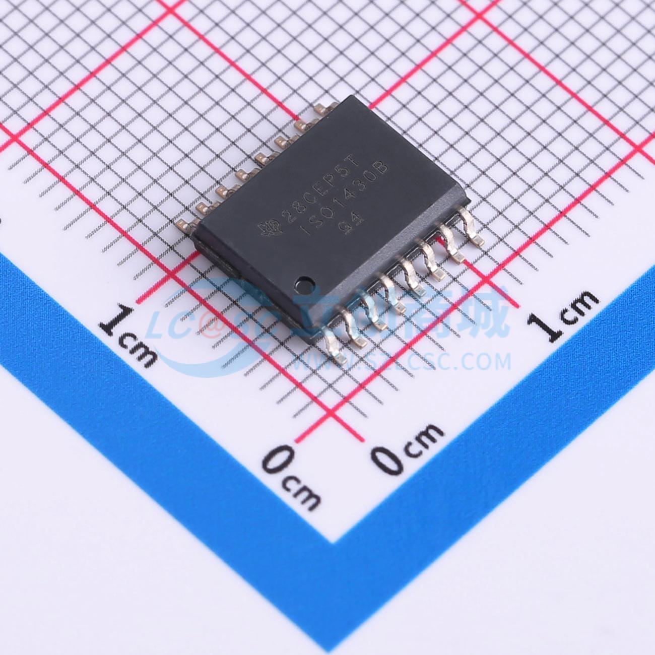IC Thu Phát RS485/RS422 Cách Ly ISO1430BDWR TI SOIC-16-300mil - Techcore Việt Nam