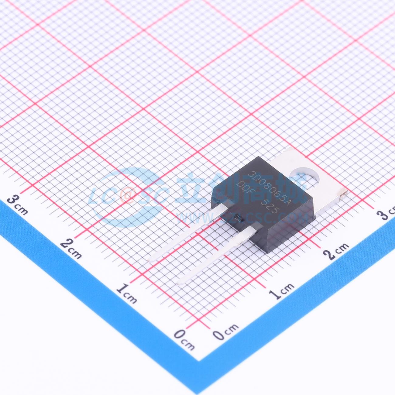 Diode SiC DDF3D08065A TO-220AC-2 1.8V@8A - Techcore Việt Nam