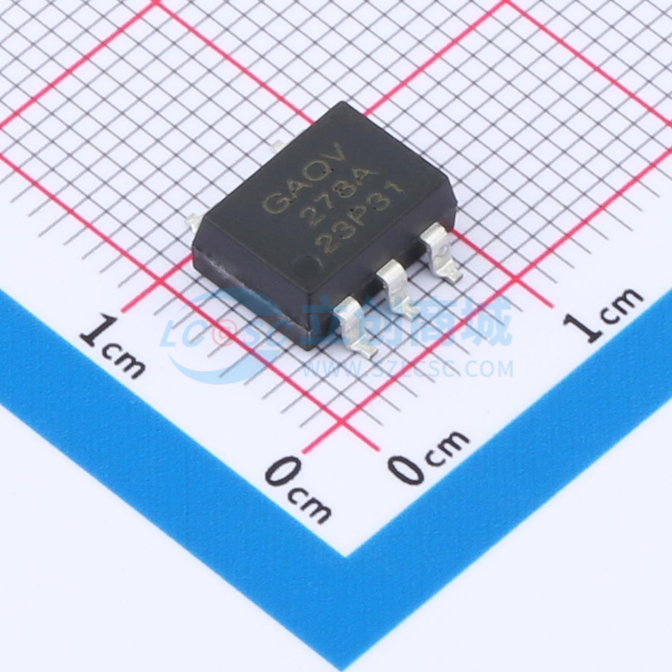 Relay bán dẫn MOS GAQV278AEH-SIC SUPSiC SMD-5 1.2V - Techcore Việt Nam
