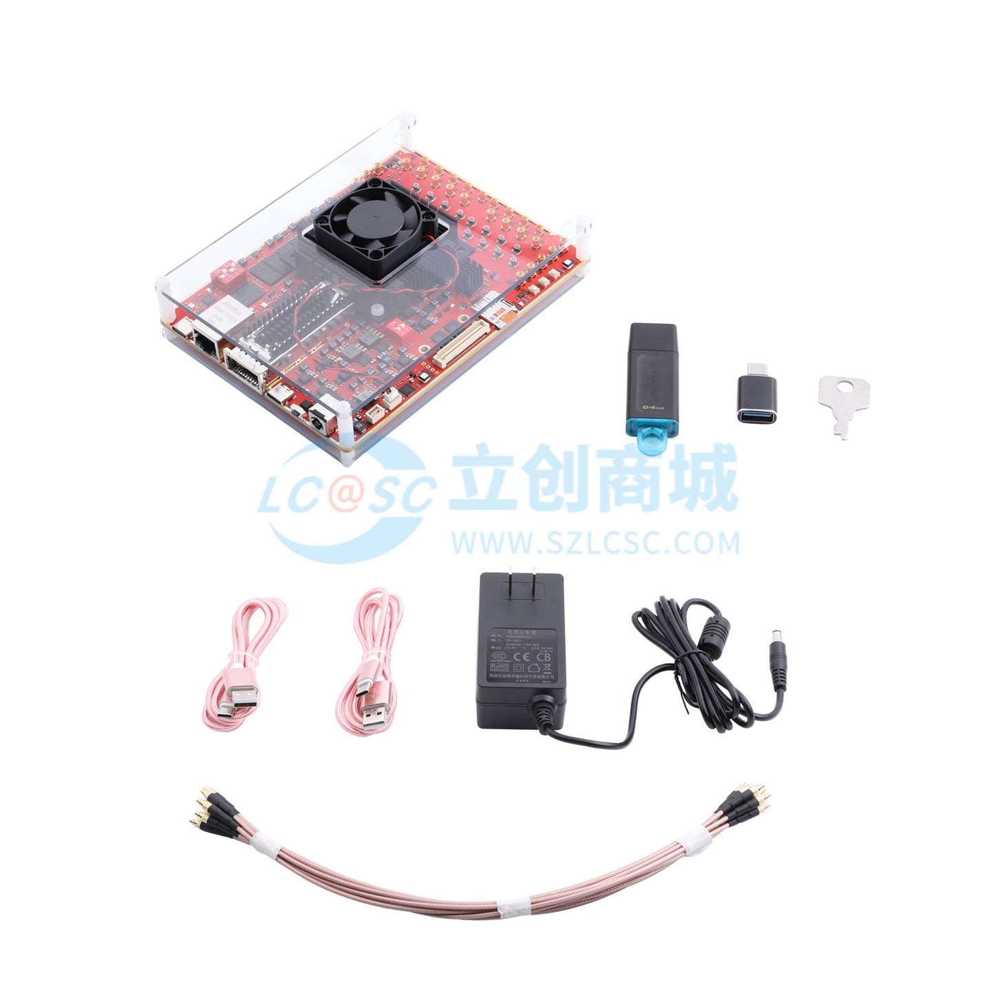 Bo mạch phát triển HLT-XCZU67DR-B 50 - Techcore Việt Nam