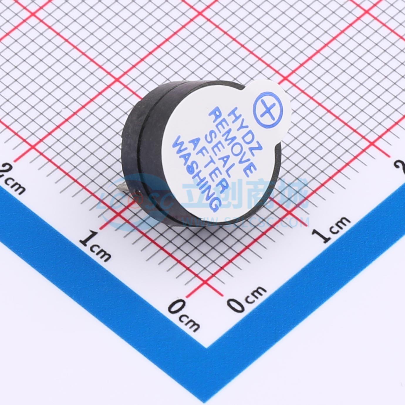Còi buzzer HYE1206-05ST HYDZ Xuyên lỗ,D=7.6mm - Techcore Việt Nam