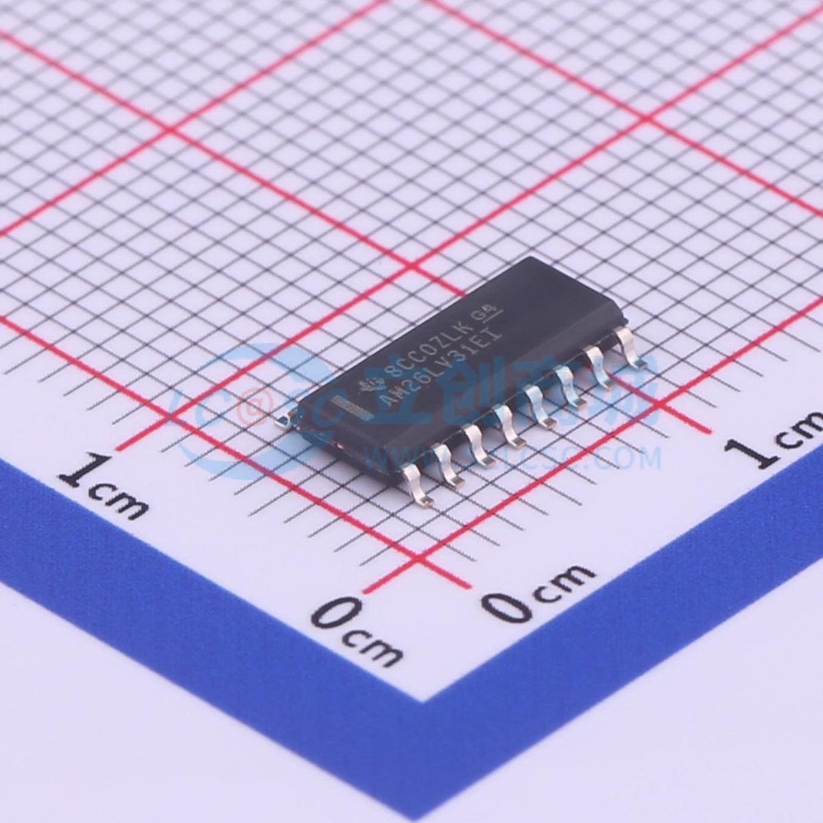 IC giao tiếp RS-485/RS-422 AM26LV31EIDR Texas Instruments SOIC-16 - Techcore Việt Nam