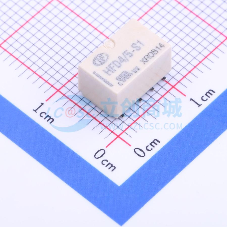Rơ-le điện tử HFD4/5-S1R HF 5V SMD,10x6.5mm - Techcore Việt Nam