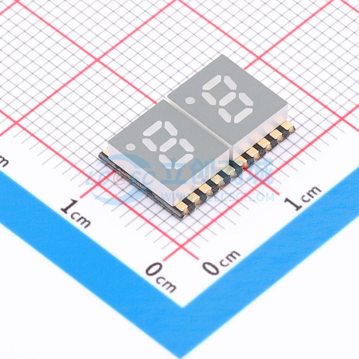 LED 7 đoạn GS2020ASR-G Guangcai Display - Techcore Việt Nam