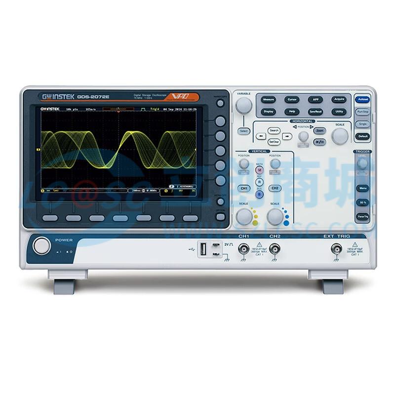Máy hiện sóng GDS-2072E GWINSTEK 2CH 000w 70MHz Phù hợp đo kiểm trong phòng lab - Techcore Việt Nam