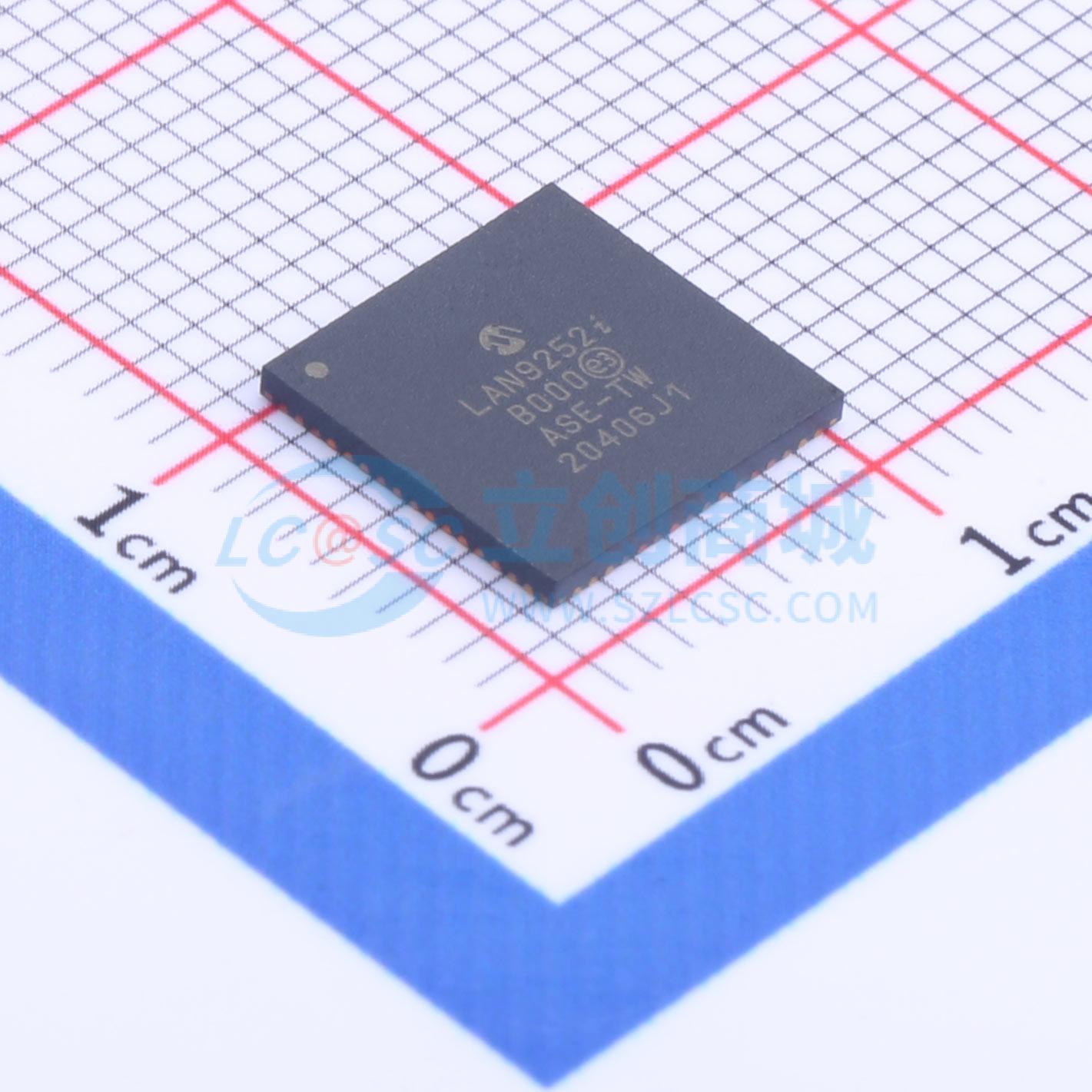 IC giao tiếp LAN9252I/ML MICROCHIP QFN-64-EP(9x9) - Techcore Việt Nam