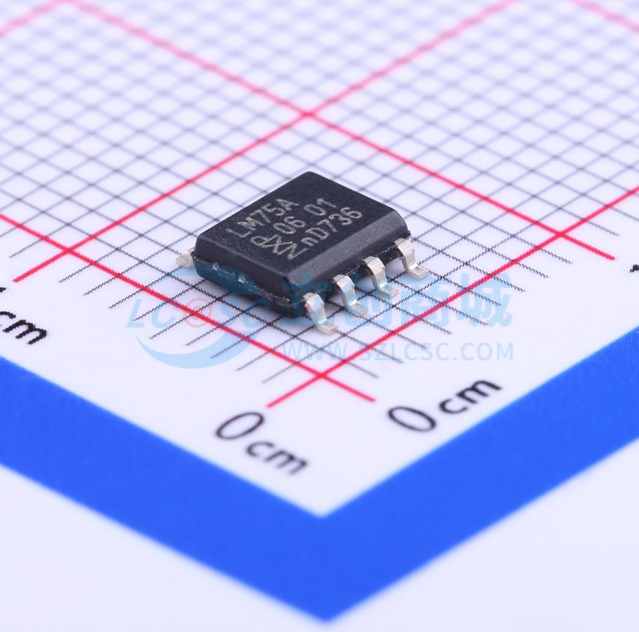 Cảm biến nhiệt độ LM75AD,118 NXP SOIC-8 -55°C~+125°C 2.8V~5.5V - Techcore Việt Nam