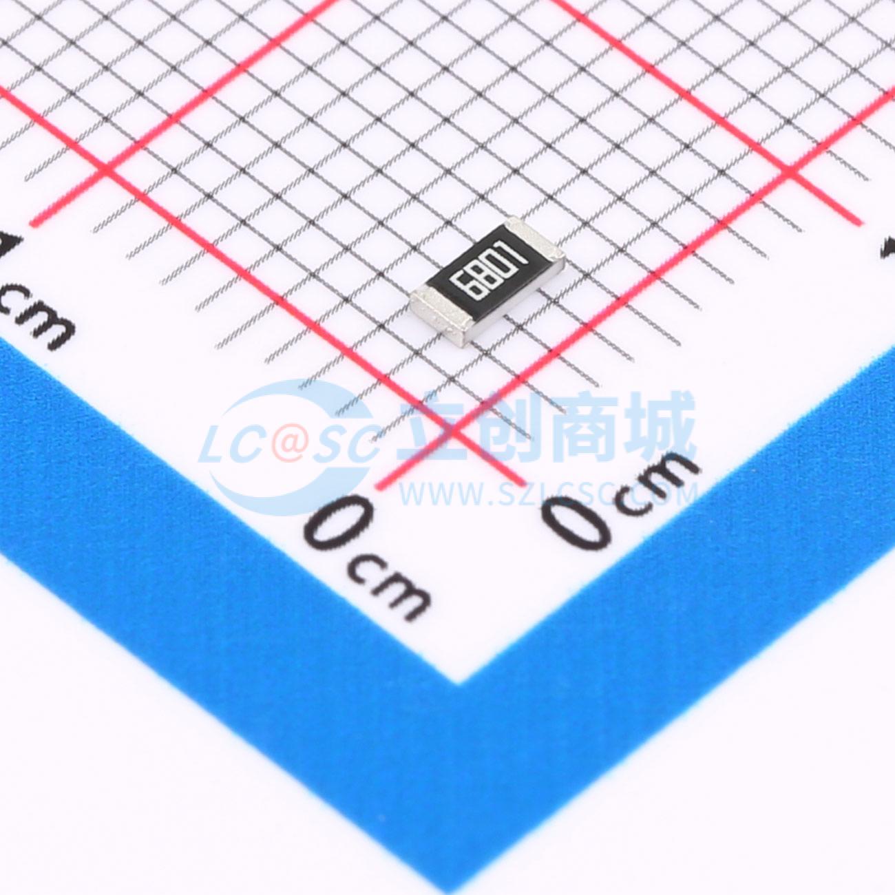 Điện Trở Dán SMD RC1206FR-076K8L YAGEO 1206 6.8kΩ ±1% 250mW - Techcore Việt Nam
