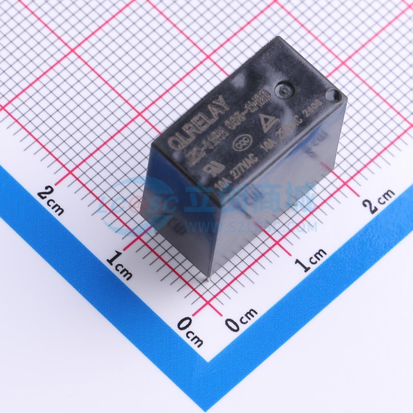 Rơ-le điện tử JZC-11FH 005-1H2D QLRELAY 5V THT,18.4x10.2mm - Techcore Việt Nam