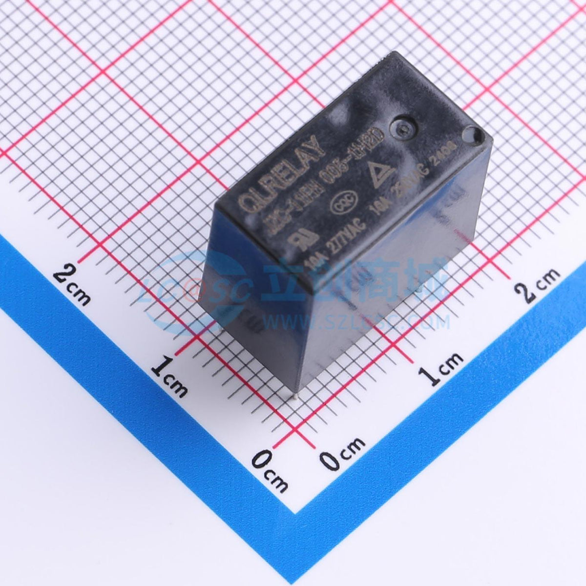 Rơ-le điện tử JZC-11FH 005-1H2D QLRELAY 5V THT,18.4x10.2mm - Techcore Việt Nam