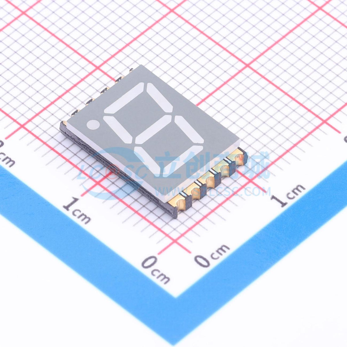 LED 7 đoạn GS3912CSR-G Guangcai Display SMD,15x9.8mm - Techcore Việt Nam