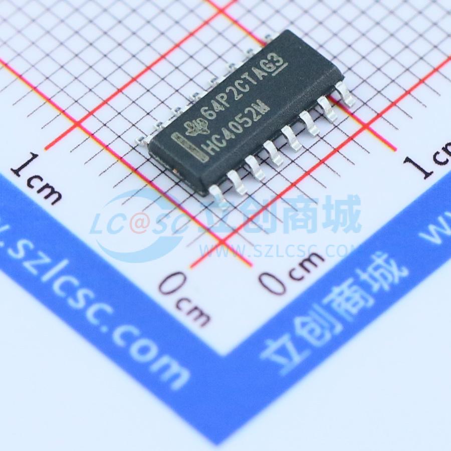Linh kiện điện tử CD74HC4052M96 Texas Instruments SOIC-16 - Techcore Việt Nam