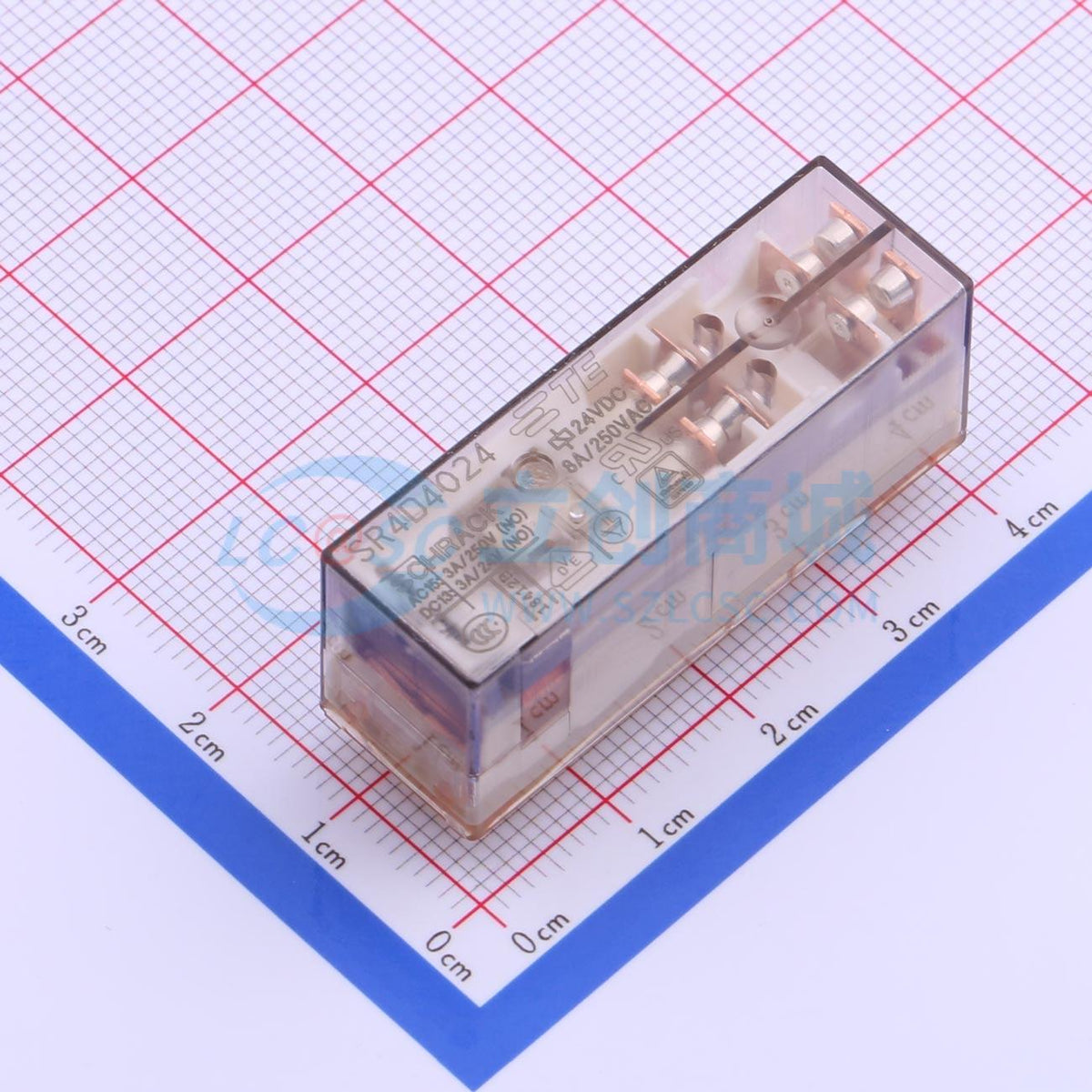 Rơ-le công suất 3-1415055-1 TE Connectivity 24V DIP,40x13mm - Techcore Việt Nam