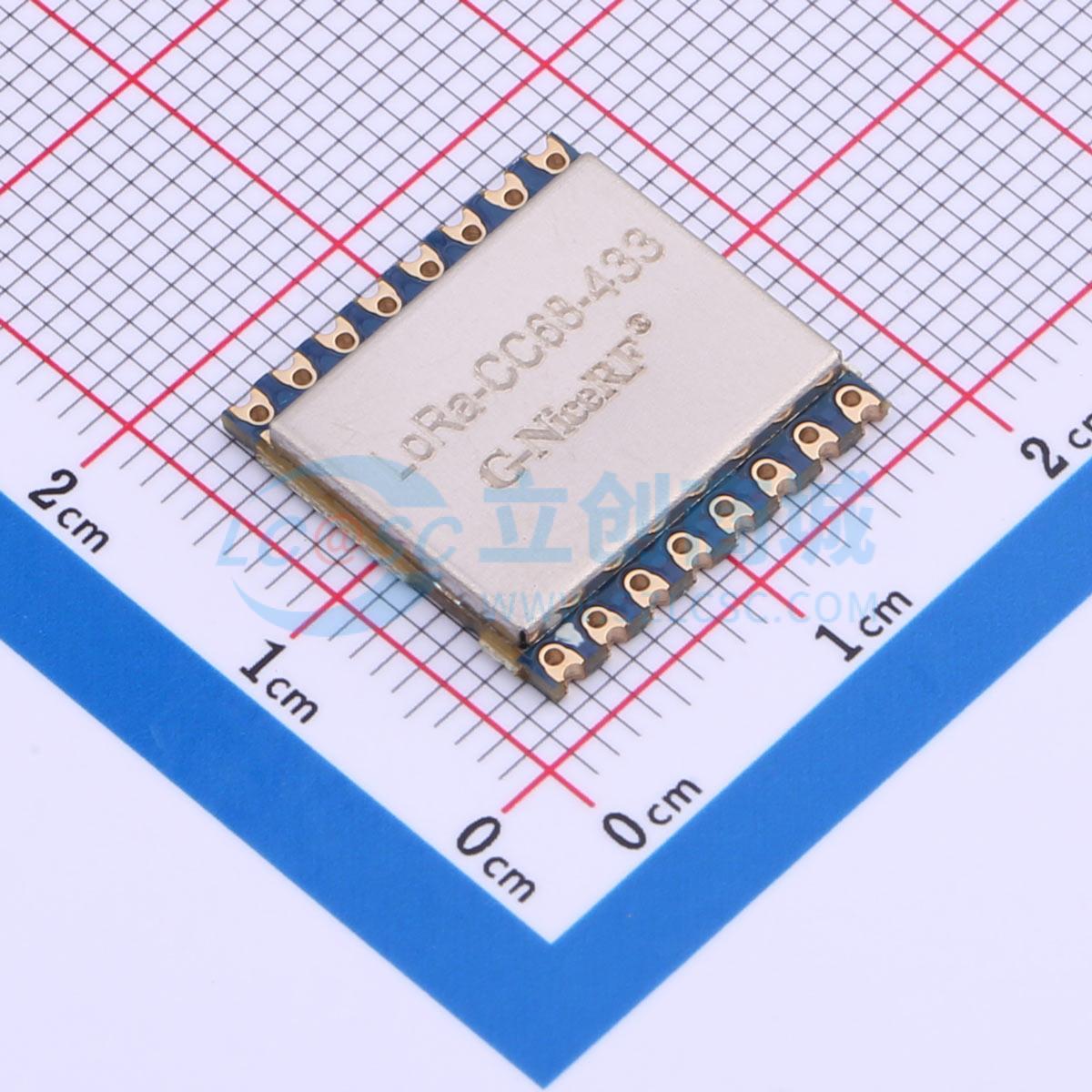 Module LoRa LORA-CC68-433MHz-TCXO G-NiceRF SMD 16x16mm - Techcore Việt Nam
