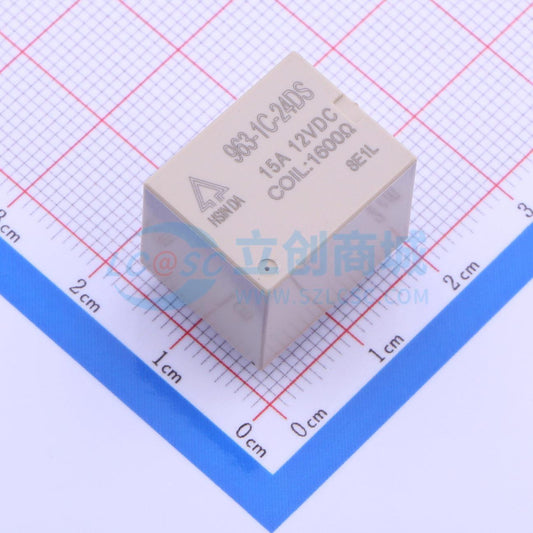 Rơ-le công suất 963-1C-24DS HSINDA 24V THT,18.9x15.3mm - Techcore Việt Nam