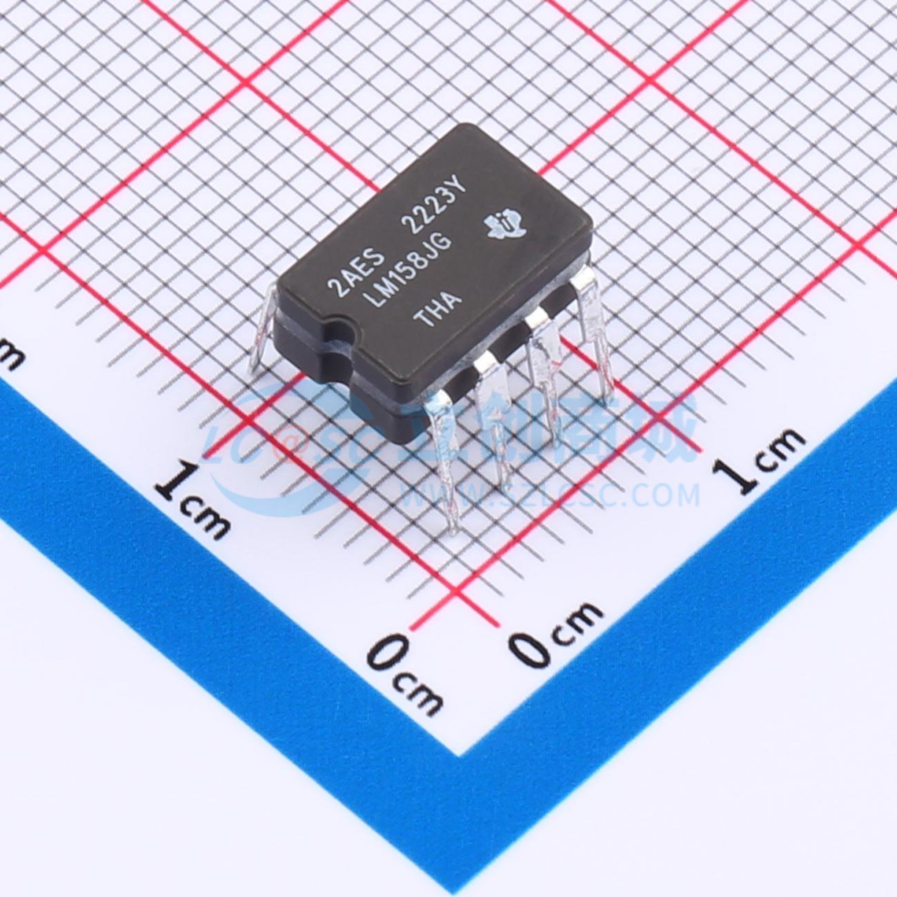 IC Khuếch Đại Thuật Toán LM158JG Texas Instruments CDIP-8 2 kênh 30 V 700 kHz - Techcore Việt Nam