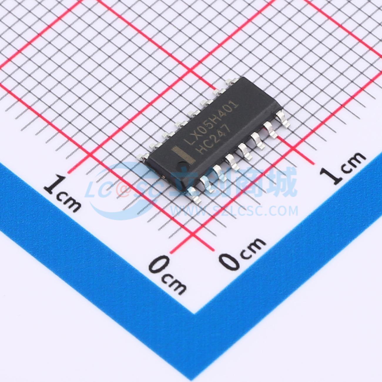IC điều khiển LED SN74HC247DR(LX) LX SOP-16 1V - Techcore Việt Nam