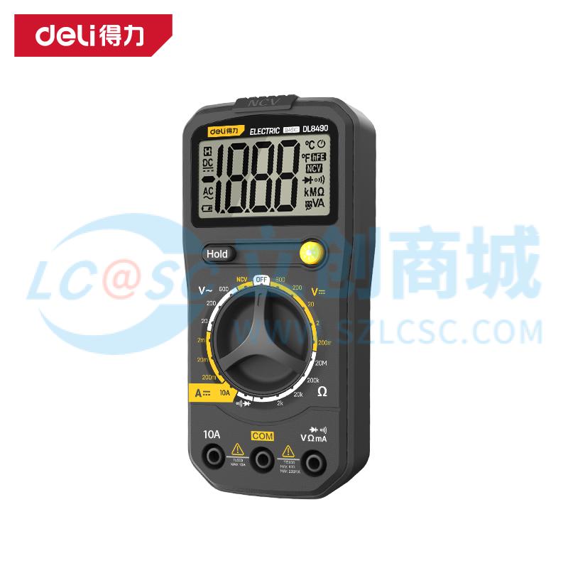 Đồng hồ vạn năng DL8490 Deli Tools Phù hợp kiểm tra và bảo trì hiện trường - Techcore Việt Nam