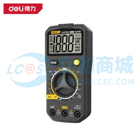 Đồng hồ vạn năng DL8490 Deli Tools Phù hợp kiểm tra và bảo trì hiện trường - Techcore Việt Nam