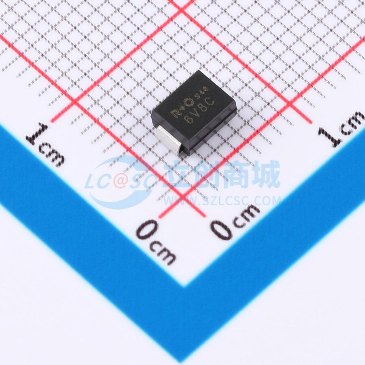 Diode bảo vệ TVS/ESD P6SMB6.8CA R+O 5.8V - Techcore Việt Nam