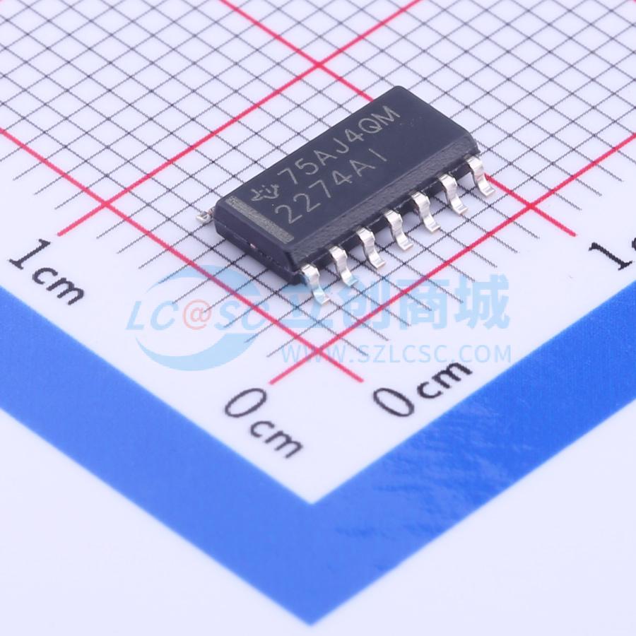 IC Khuếch Đại Thuật Toán Chính Xác TLC2274AIDR Texas Instruments SOIC-14 4 kênh 4.4–16 V - Techcore Việt Nam