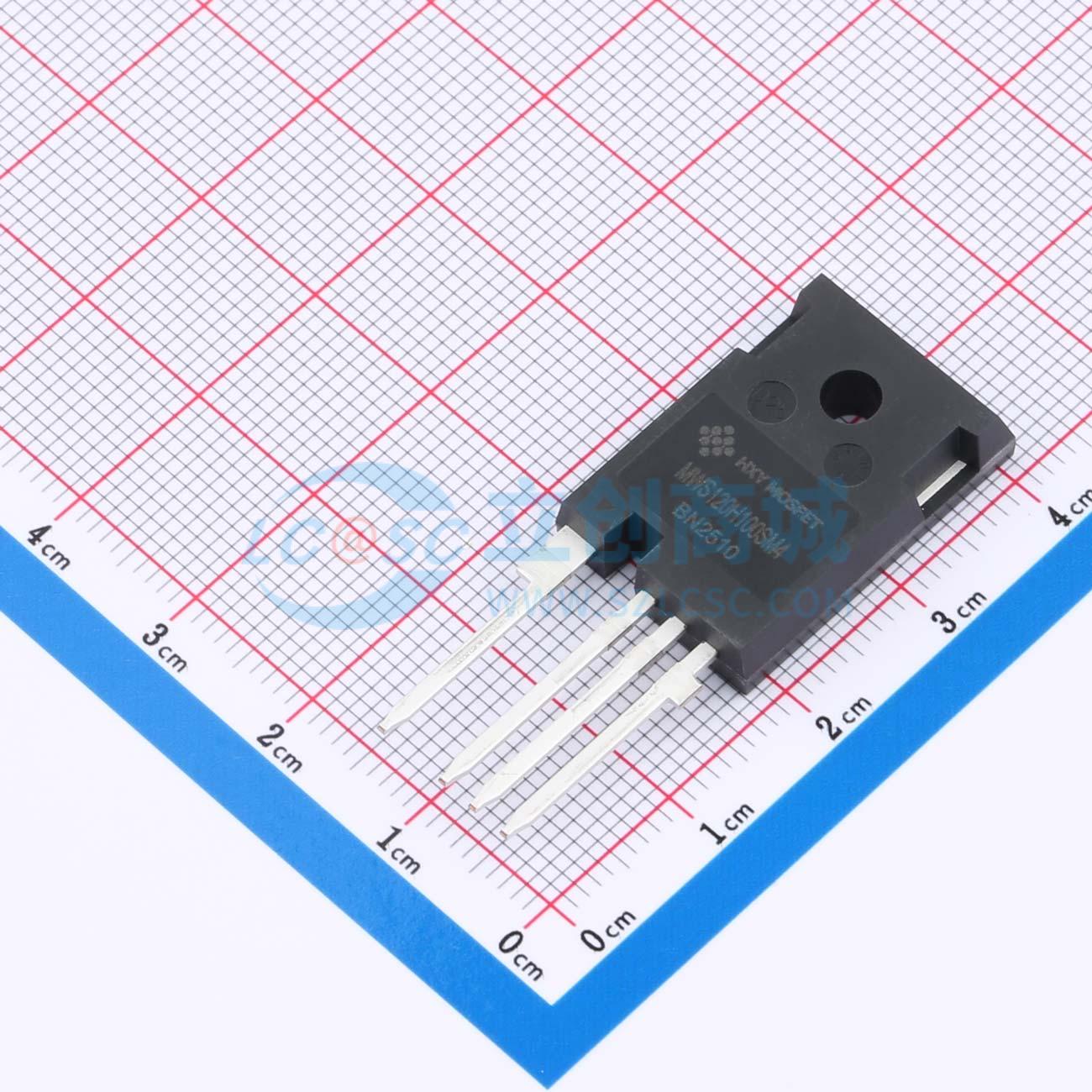 MOSFET SiC DMWS120H100SM4-HXY HXY MOSFET TO-247-4L 32A - Techcore Việt Nam